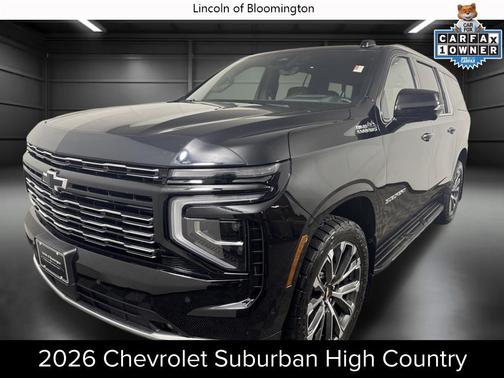 Black 2026 Chevrolet Suburban High Country, 4WD
