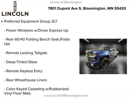 2017 Chevrolet Silverado 1500 2LT