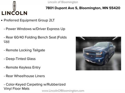 2017 Chevrolet Silverado 1500 2LT