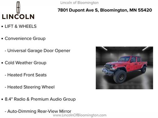 2021 Jeep Gladiator Willys 4x4