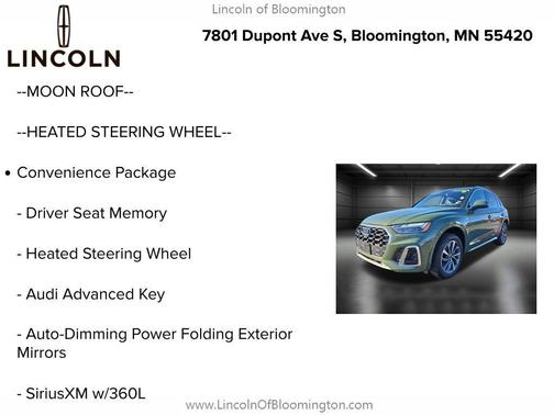 2023 Audi Q5 45 S line Premium Plus