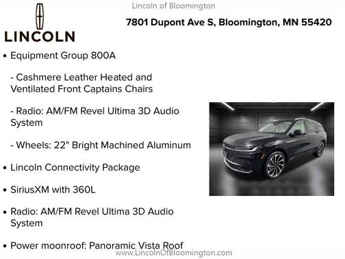 2026 Lincoln Nautilus Black Label