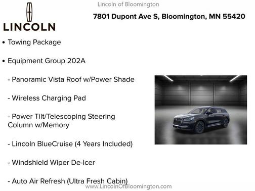 2026 Lincoln Corsair Reserve