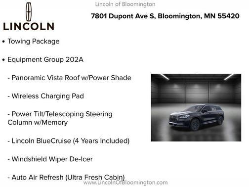 2026 Lincoln Corsair Reserve