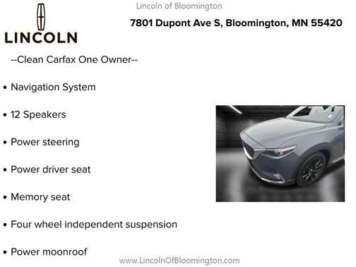 2022 Mazda CX-9 Carbon Edition