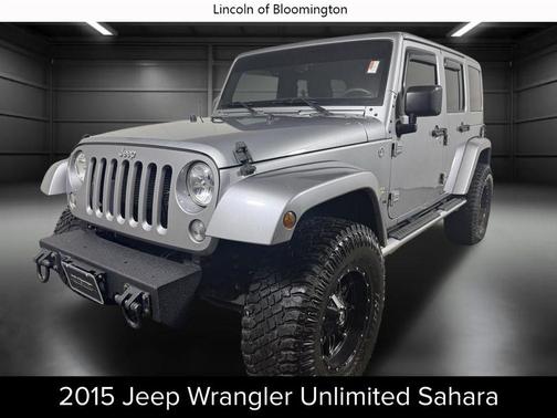 Billet Silver Metallic Clearcoat 2015 Jeep Wrangler Unlimited Sahara