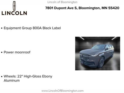 2025 Lincoln Navigator Black Label