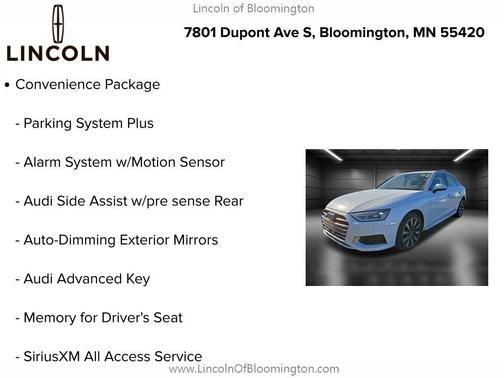 2021 Audi A4 40 Premium