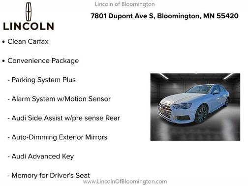 2021 Audi A4 40 Premium