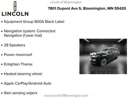 2025 Lincoln Navigator Black Label
