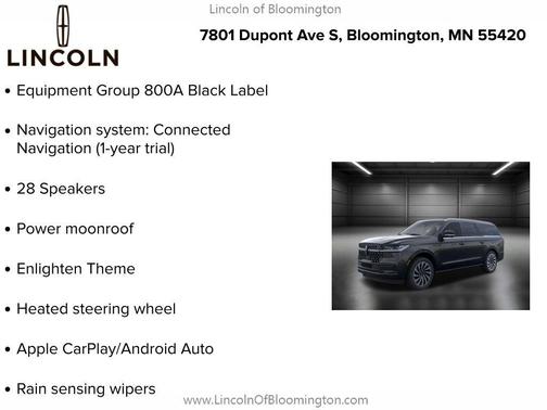 2025 Lincoln Navigator Black Label