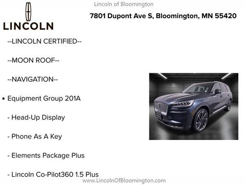 2023 Lincoln Aviator Reserve AWD