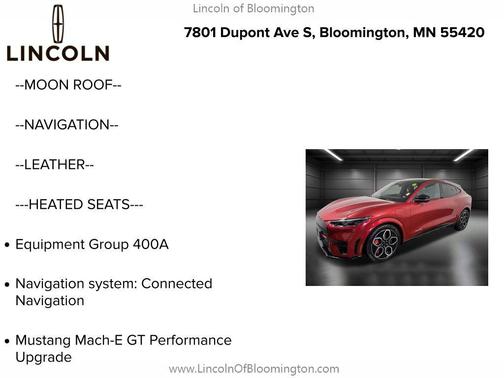 2024 Ford Mustang Mach-E GT