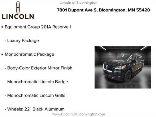 2023 Lincoln Navigator L Reserve