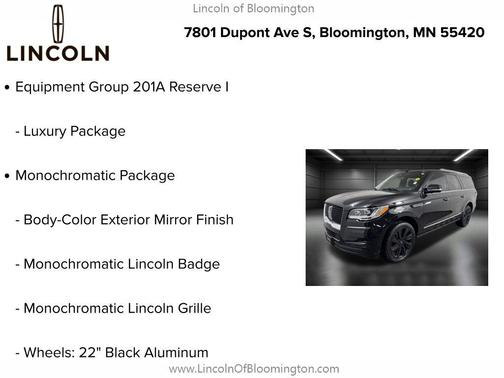 2023 Lincoln Navigator L Reserve