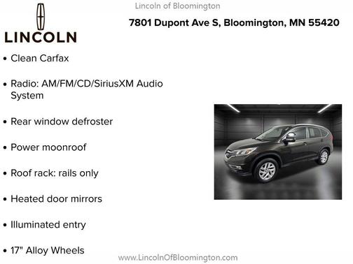 2016 Honda CR-V EX-L