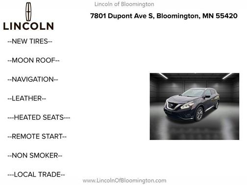 2015 Nissan Murano SL