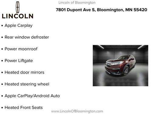 2019 Honda Pilot Elite