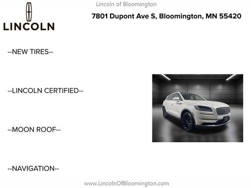 2022 Lincoln Nautilus Reserve
