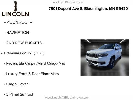 2022 Jeep Wagoneer Series III 4x4