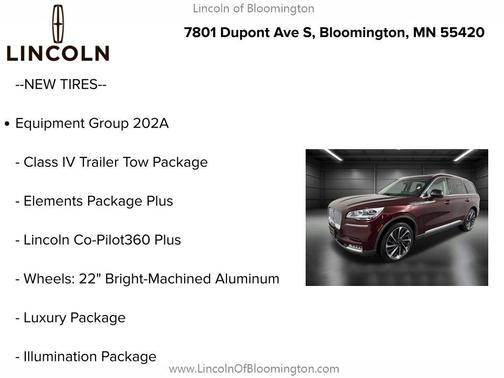 2021 Lincoln Aviator Reserve AWD