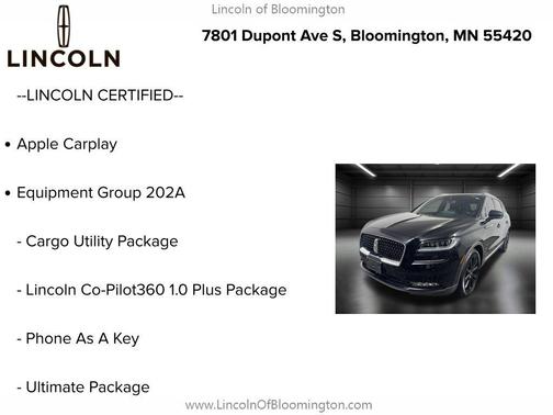 2023 Lincoln Nautilus Reserve