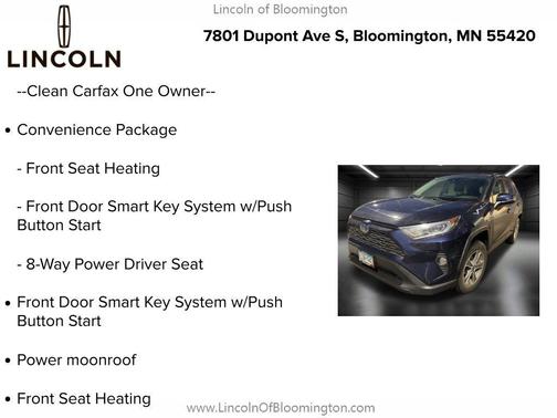 2019 Toyota RAV4 Hybrid XLE