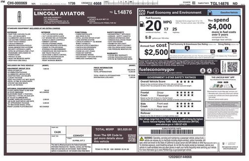 INFINITE BLACK MET CC 2026 Lincoln Aviator Reserve AWD