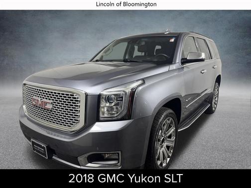 Satin Steel Metallic 2018 GMC Yukon SLT