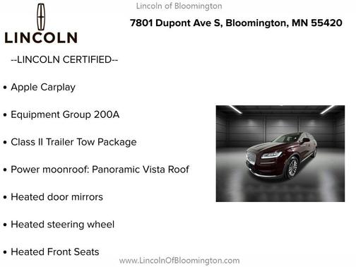 2022 Lincoln Nautilus Reserve