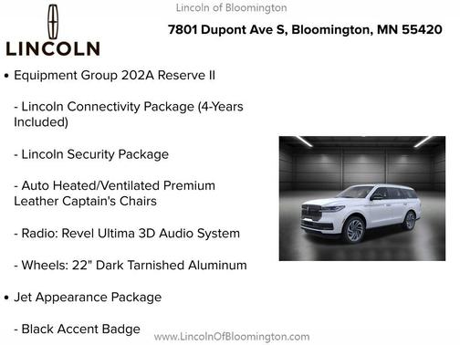 2026 Lincoln Navigator Reserve