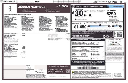 2026 Lincoln Nautilus Premiere