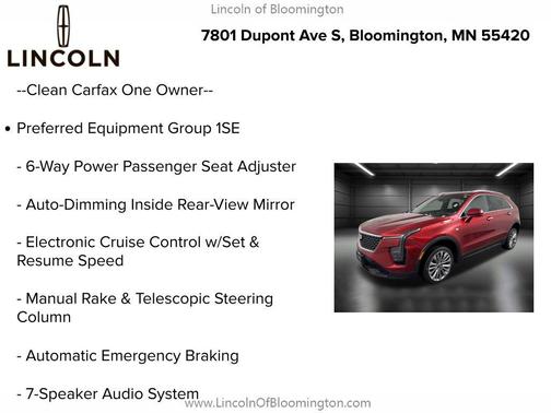 2024 Cadillac XT4 Premium Luxury