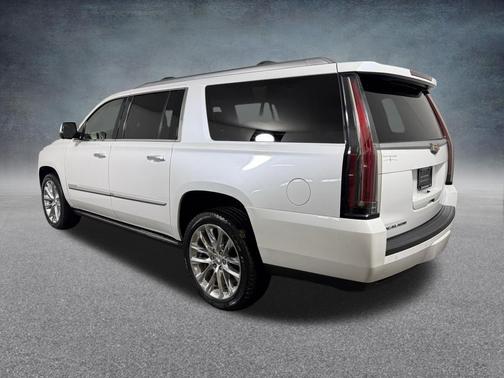 Crystal White Tricoat 2016 Cadillac Escalade ESV Platinum