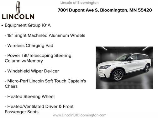 2026 Lincoln Corsair Premiere