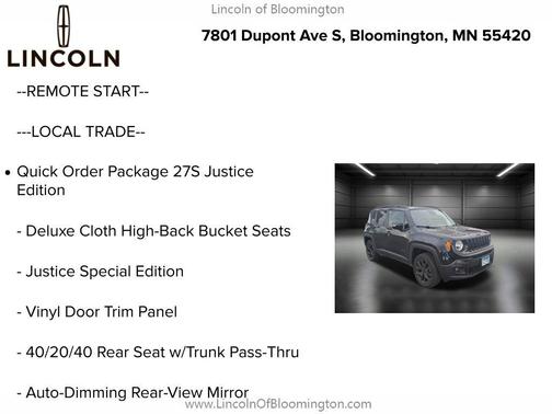 2016 Jeep Renegade Latitude