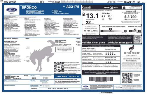 2024 Ford Bronco Black Diamond