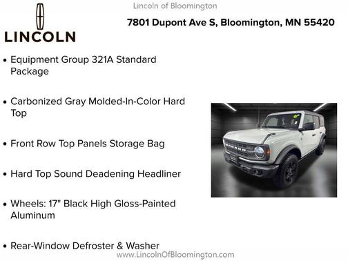 2024 Ford Bronco Black Diamond