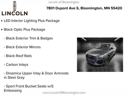 2025 Audi Q3 45 S line Premium Plus