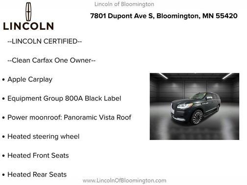 2023 Lincoln Navigator Black Label