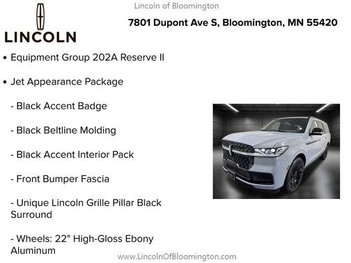 2025 Lincoln Navigator Reserve