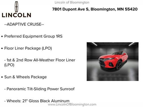 2019 Chevrolet Blazer RS