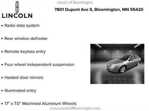 2008 Ford Fusion SEL