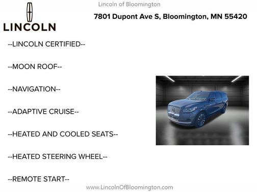 2022 Lincoln Navigator Reserve