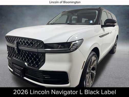 PRISTINE WHITE METALLIC 3C 2026 Lincoln Navigator Black Label