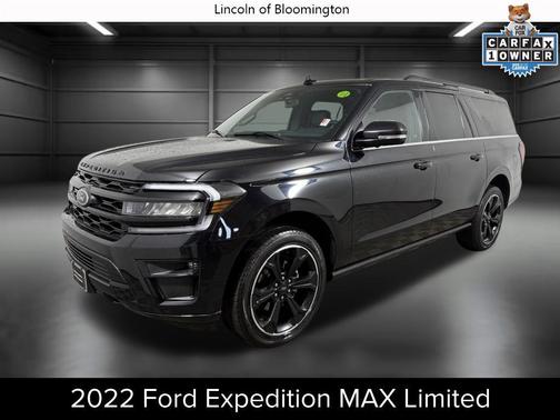AGATE BLACK METALLIC 2022 Ford Expedition Max Limited