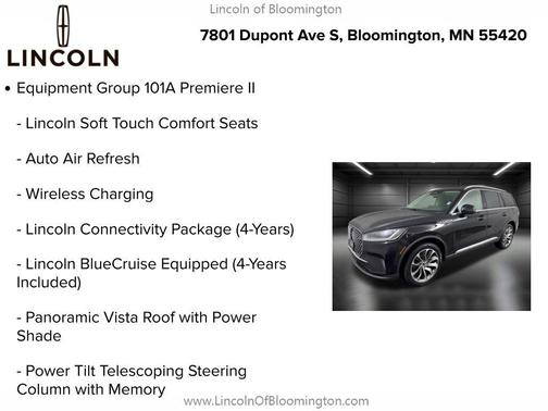 2026 Lincoln Aviator Premiere