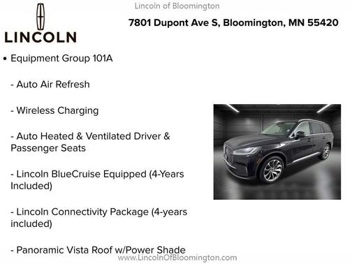 2026 Lincoln Aviator Premiere