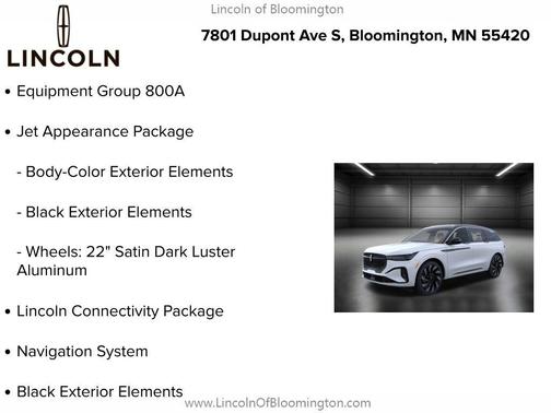 2026 Lincoln Nautilus Black Label