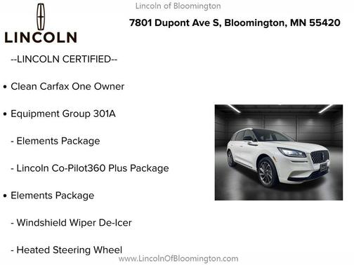 2021 Lincoln Corsair Grand Touring
